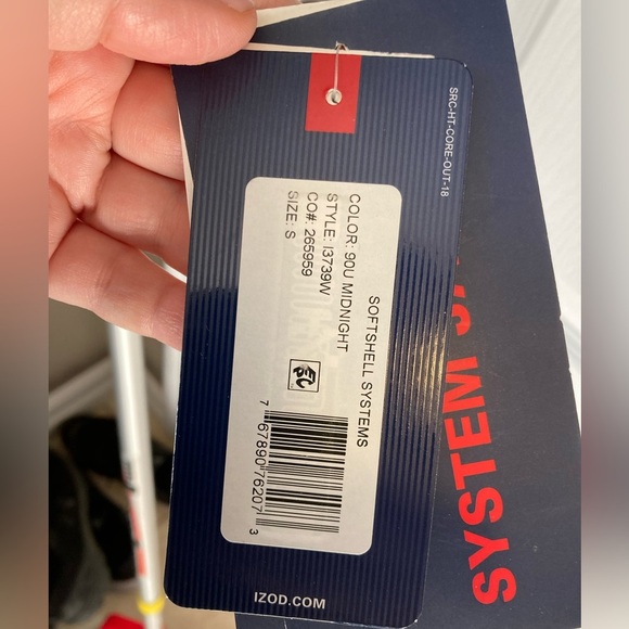 NWT Mens small IZOD winter jacket - Picture 11 of 14